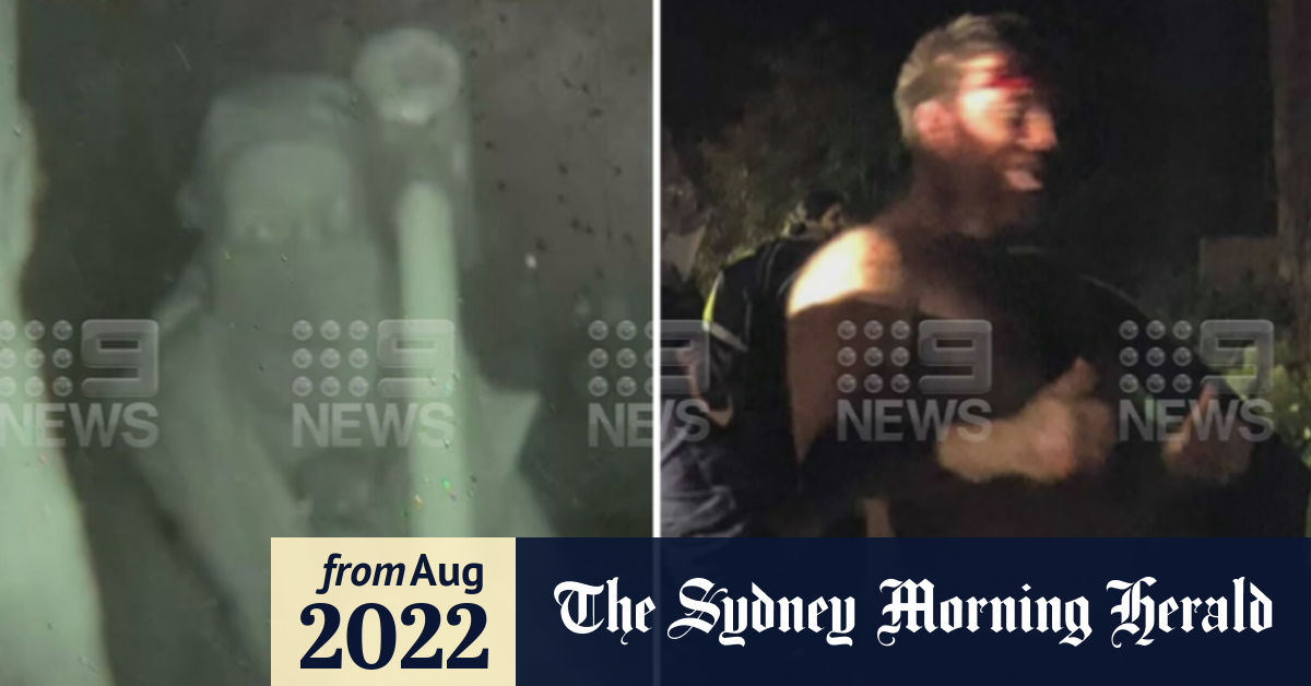 Video Melbourne man hit with sledgehammer during burglary